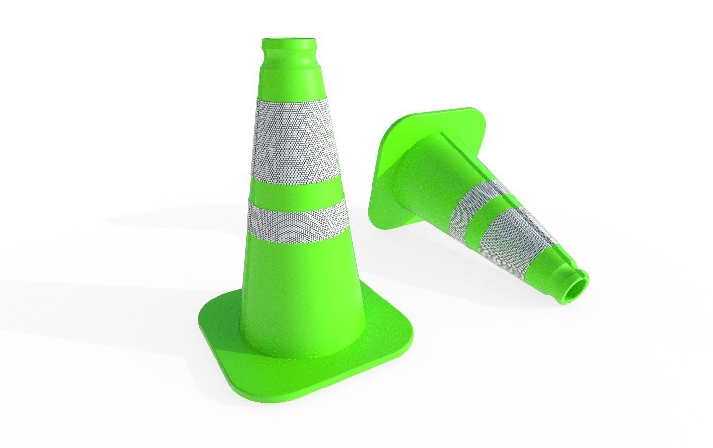 Road Cone Collection 1 - 7 Models _56