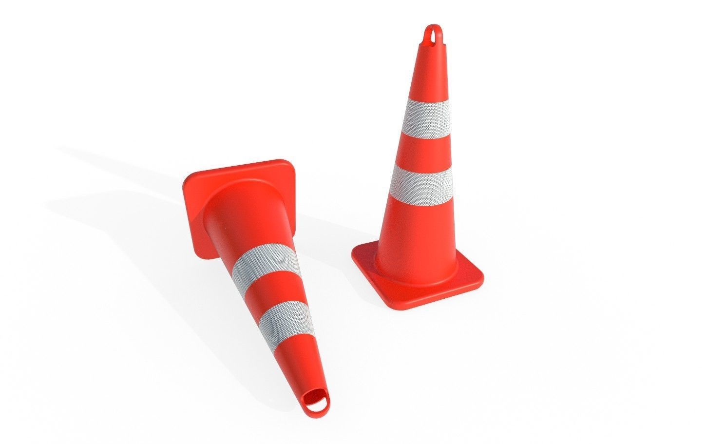 Road Cone Collection 1 - 7 Models _12