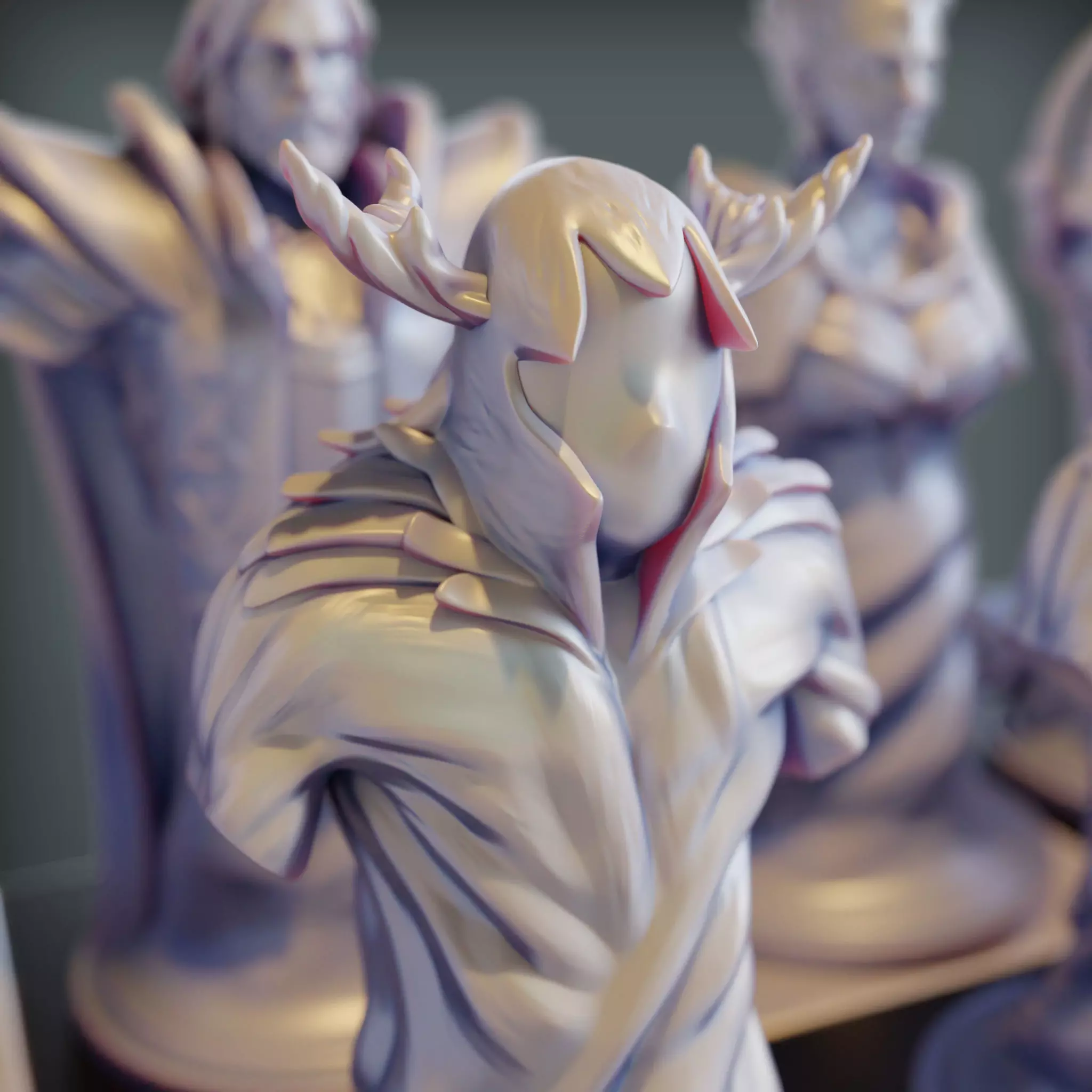 Pawn Radiant Creep Dota 2 Chess Piece 3D print model