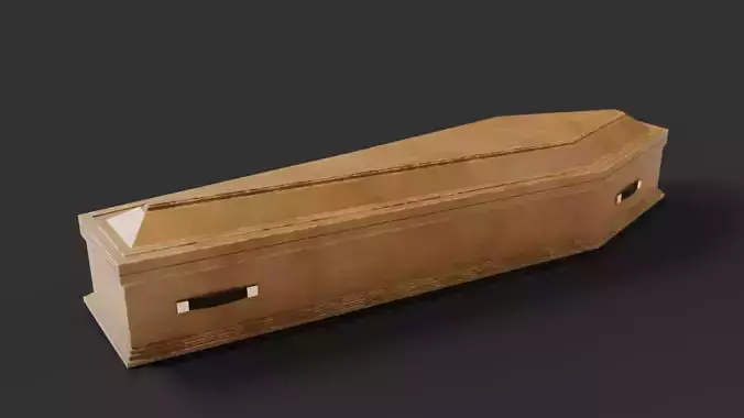 Coffin wooden