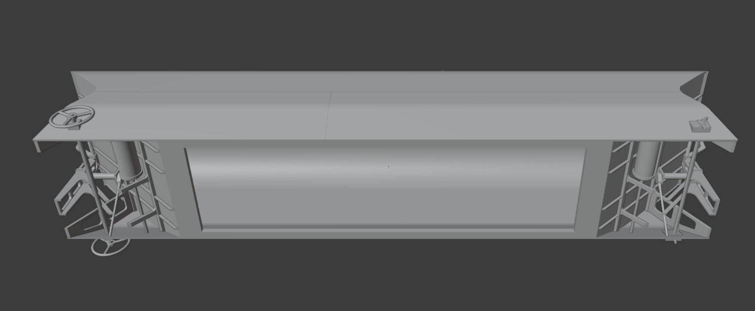 H0 1-87 scale Tagnpps 102 grain wagon VTG 3D print model_9