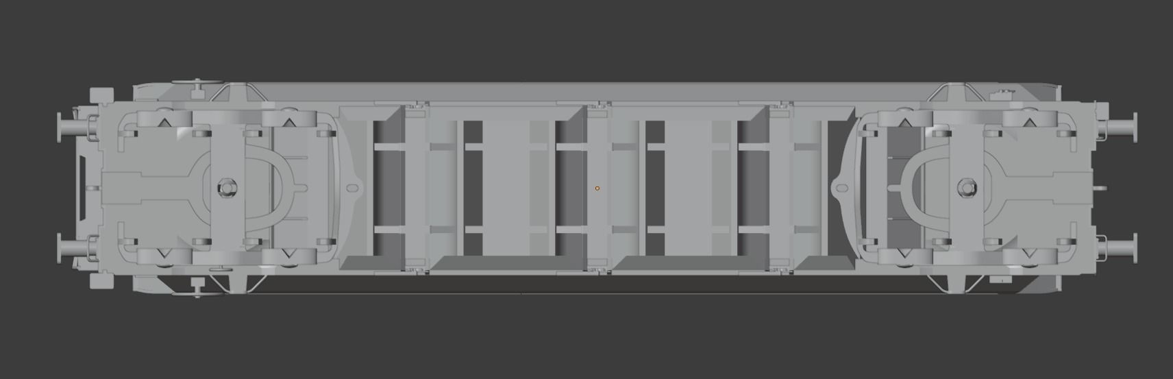 H0 1-87 scale Tagnpps 102 grain wagon VTG 3D print model_3