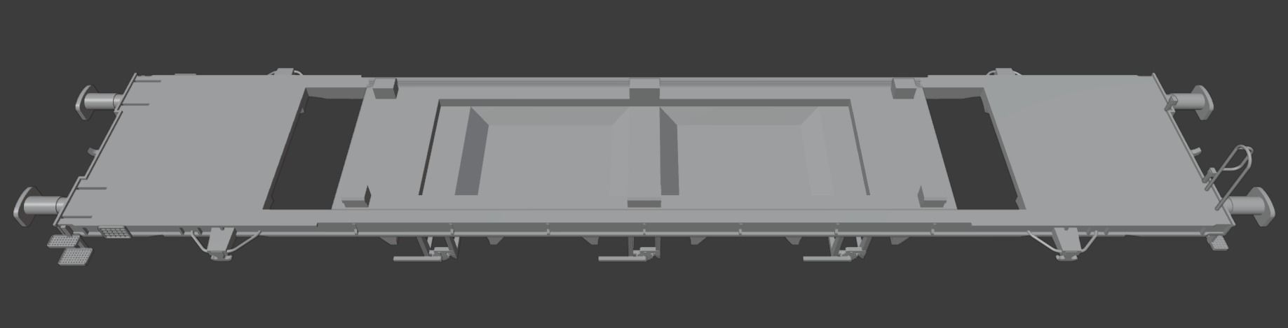 H0 1-87 scale Tagnpps 102 grain wagon VTG 3D print model_11