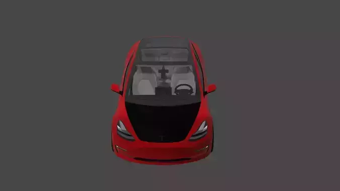 Tesla model 3 custom 3D model