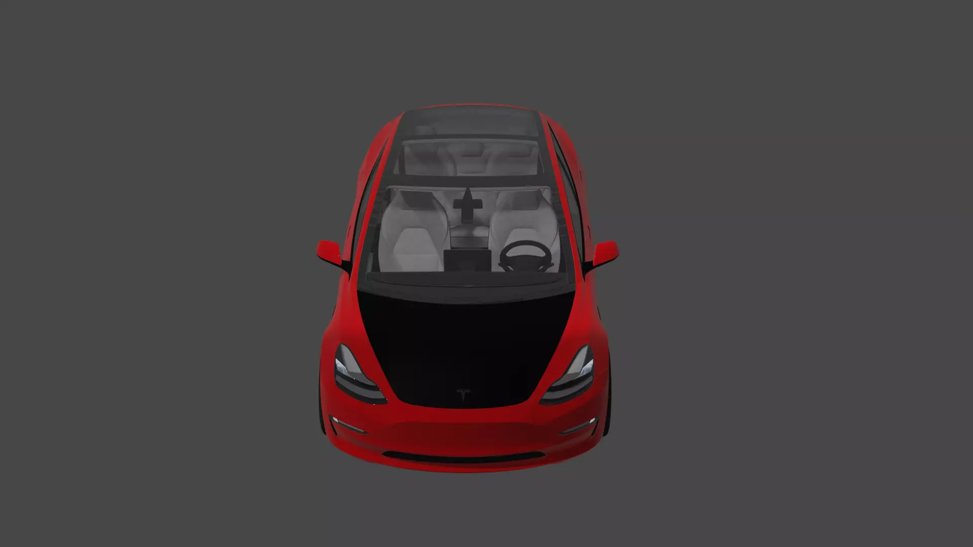 Tesla model 3 custom 3D model_0