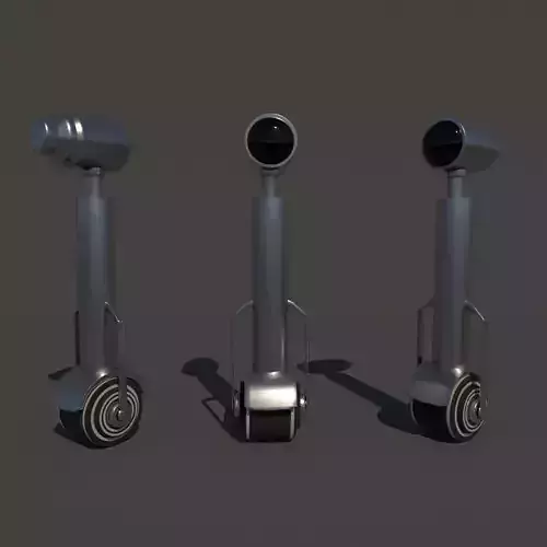 Robox three electric scooters - three electric scooters 3D model