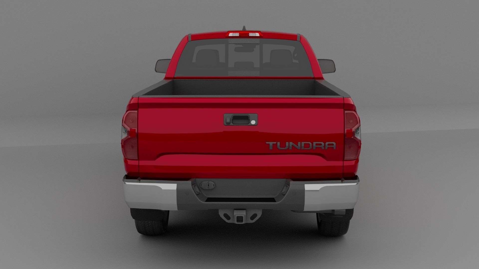 Toyota tundra 2022 Low-poly 3D model_5