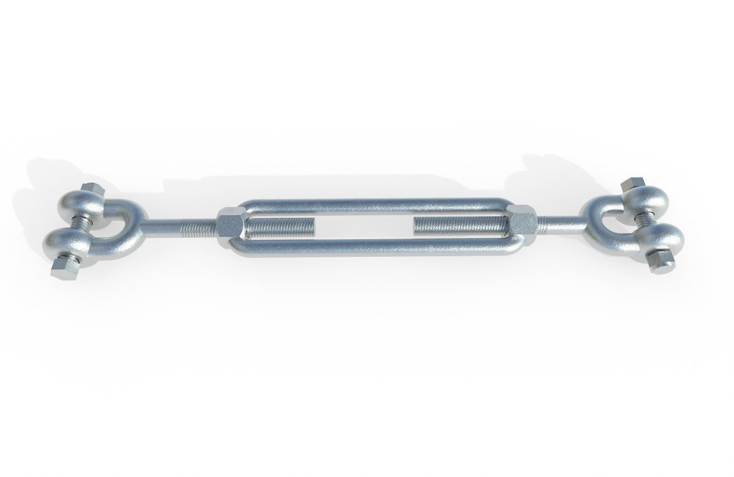 Turnbuckle  M1 Low-poly 3D model_6
