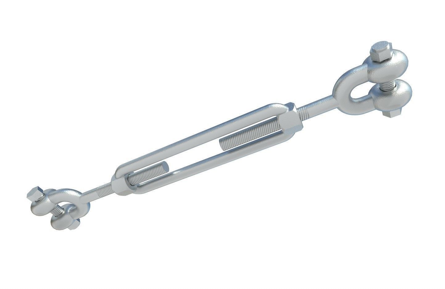 Turnbuckle  M1 Low-poly 3D model_23