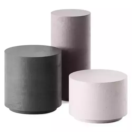 Hodi Concrete Plinth Pedestal Vaunt Design 3D model