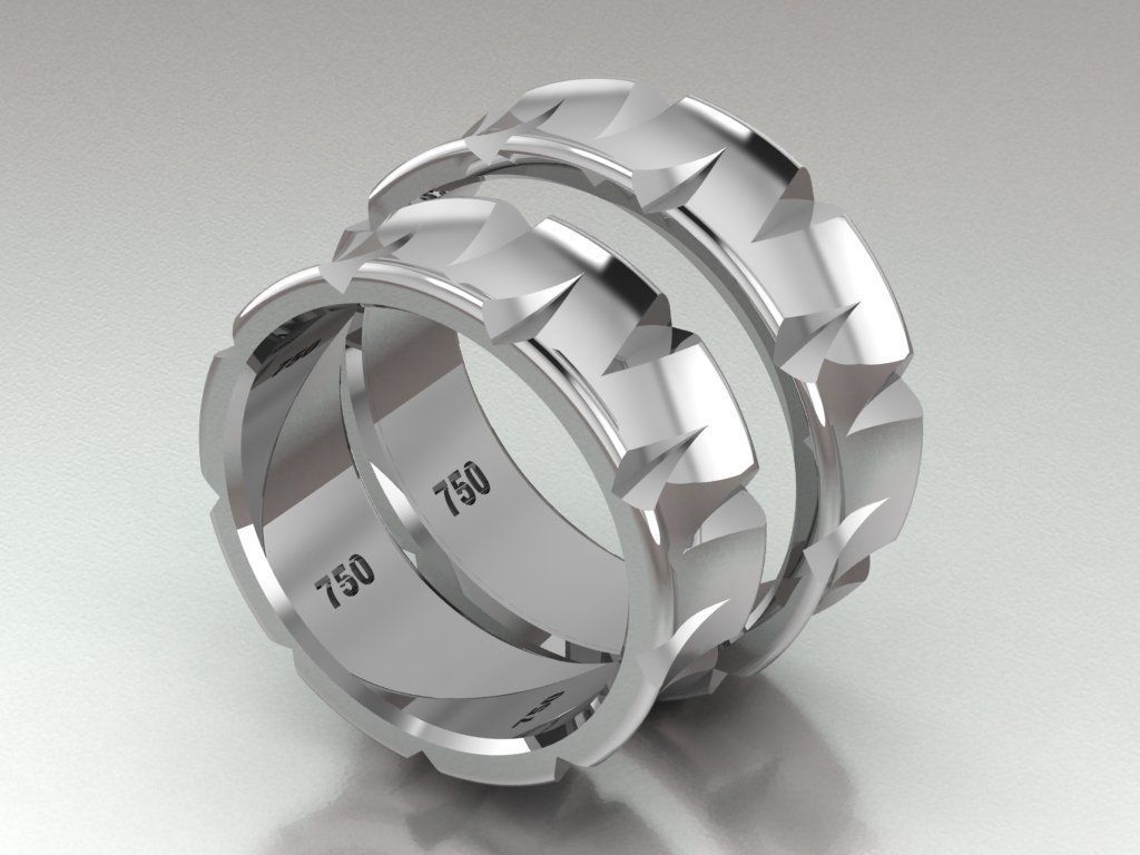 ring set 16 collection1 3D print model_31