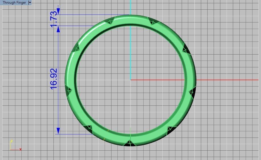 ring set 16 collection1 3D print model_12