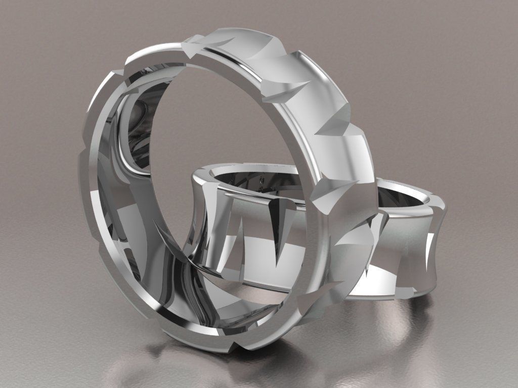 ring set 16 collection1 3D print model_34