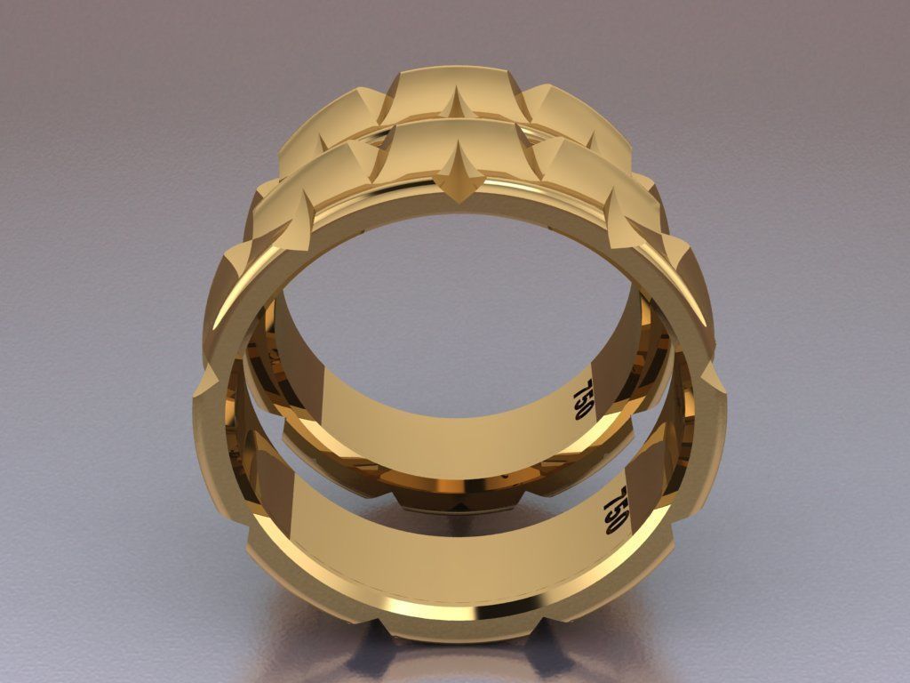 ring set 16 collection1 3D print model_27