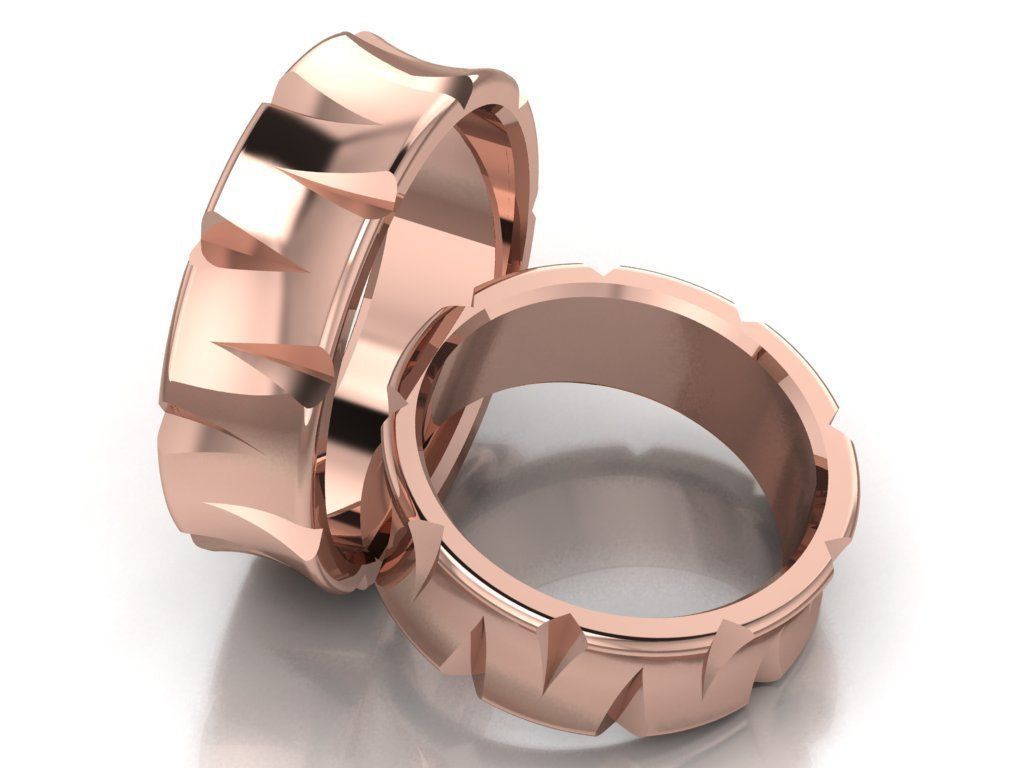 ring set 16 collection1 3D print model_2