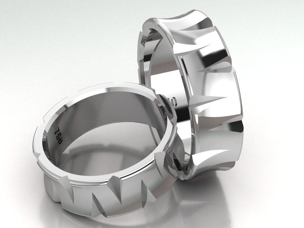 ring set 16 collection1 3D print model_4