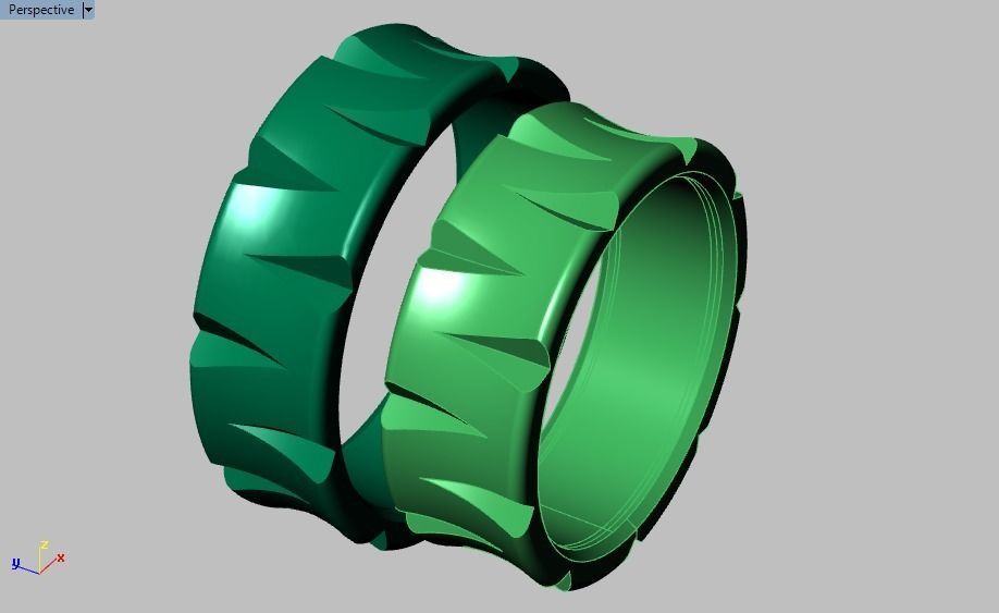 ring set 16 collection1 3D print model_30