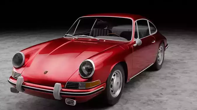 porsche 911 1970 3D Model
