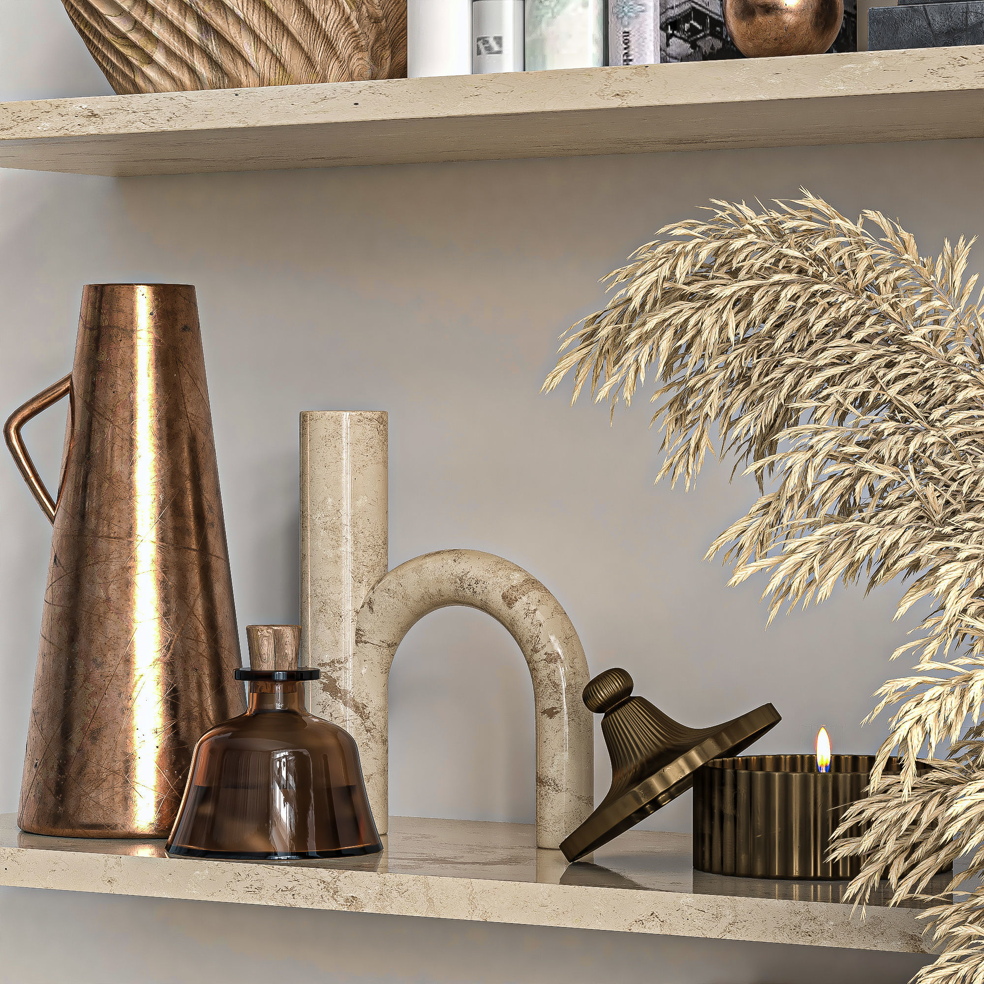 Decorative Set 13 3D model_5