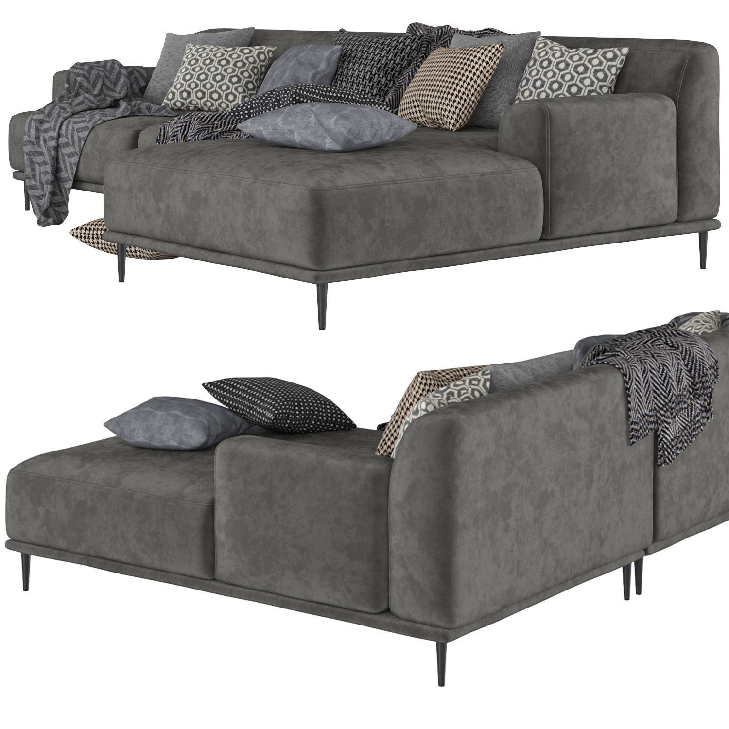 Sofa Portofino 3D model_5