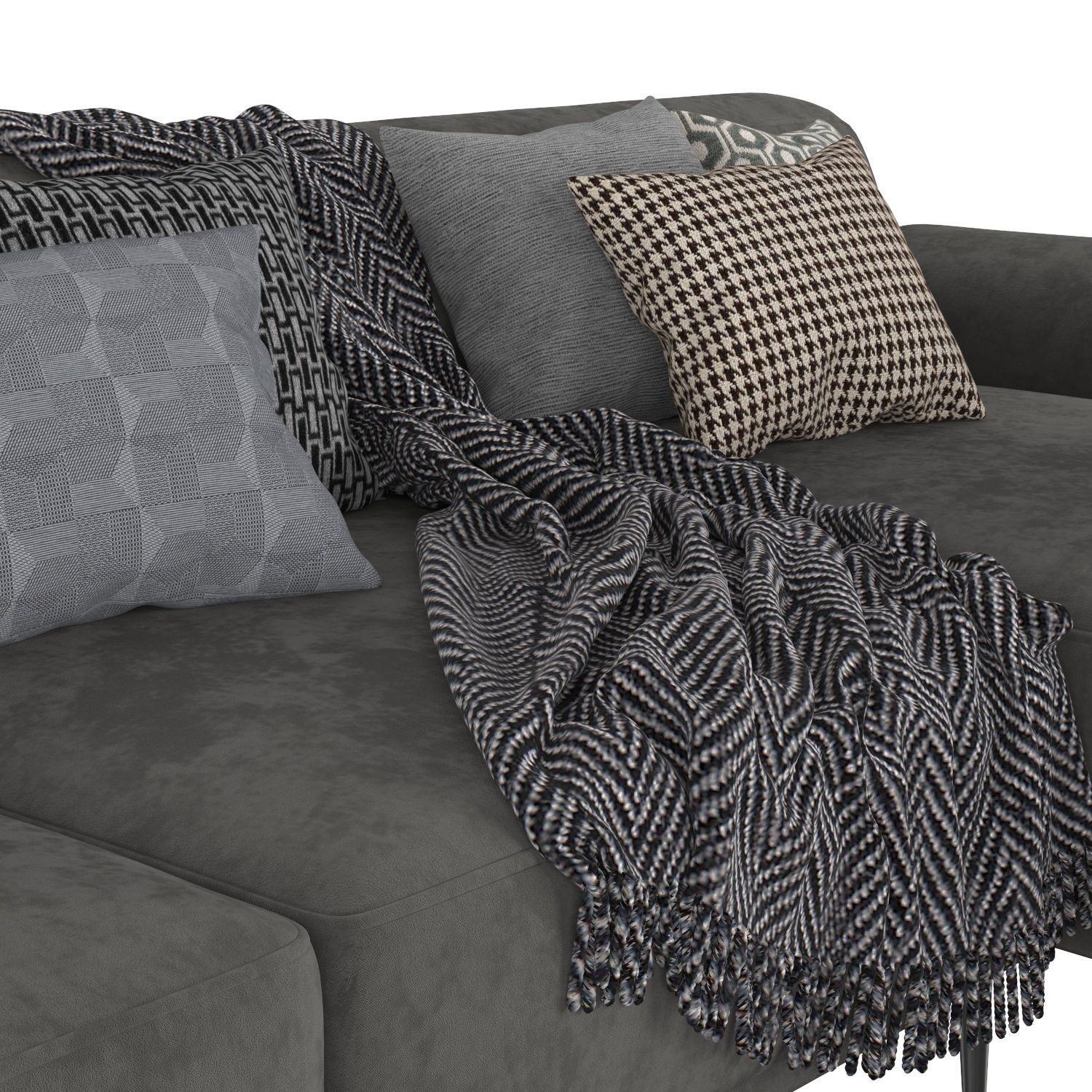 Sofa Portofino 3D model_4