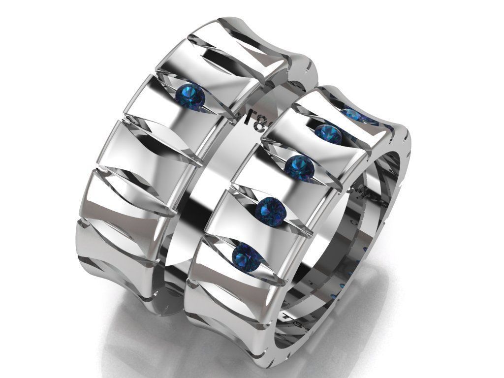 ring set 17 collection1 3D print model_27