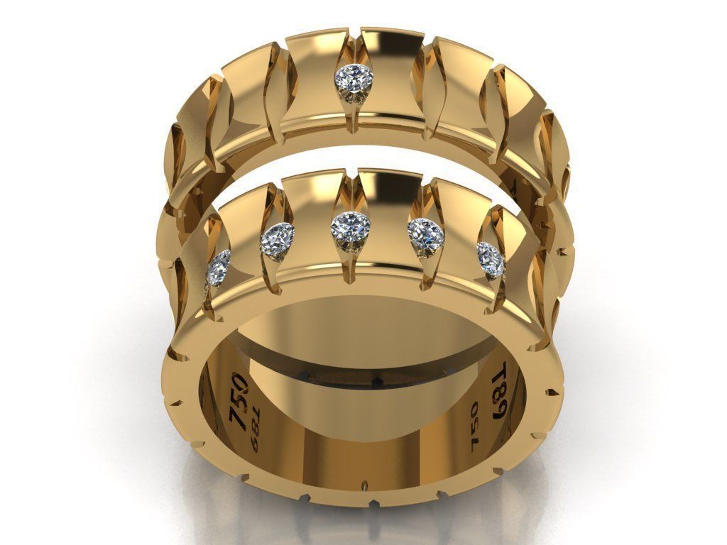 ring set 17 collection1 3D print model_23