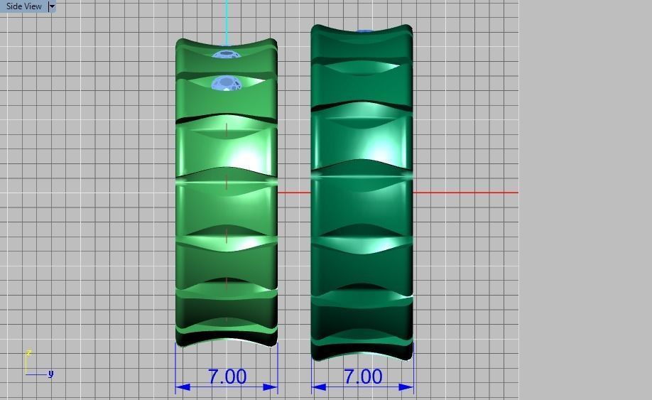 ring set 17 collection1 3D print model_5