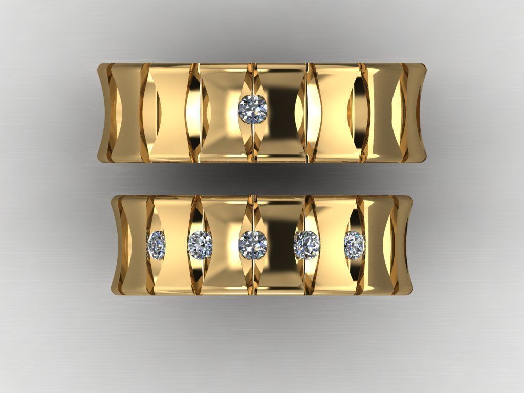 ring set 17 collection1 3D print model_22