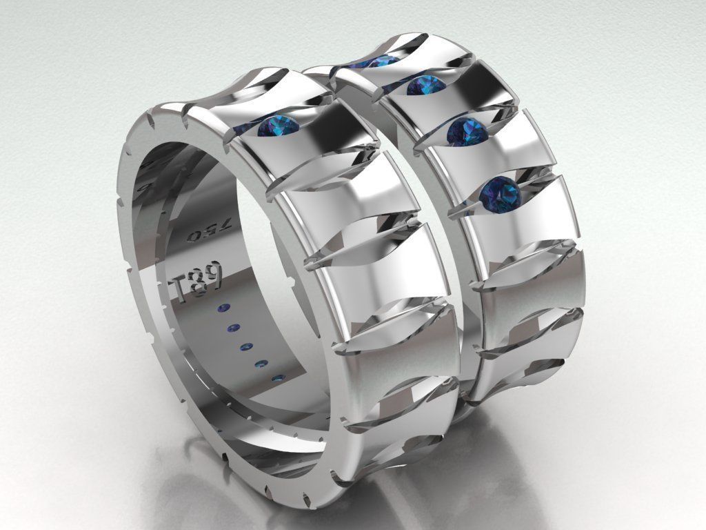 ring set 17 collection1 3D print model_28