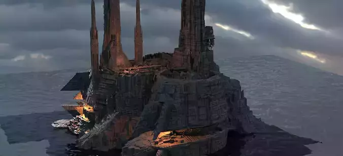 Assassin Base Empire Facility mountain