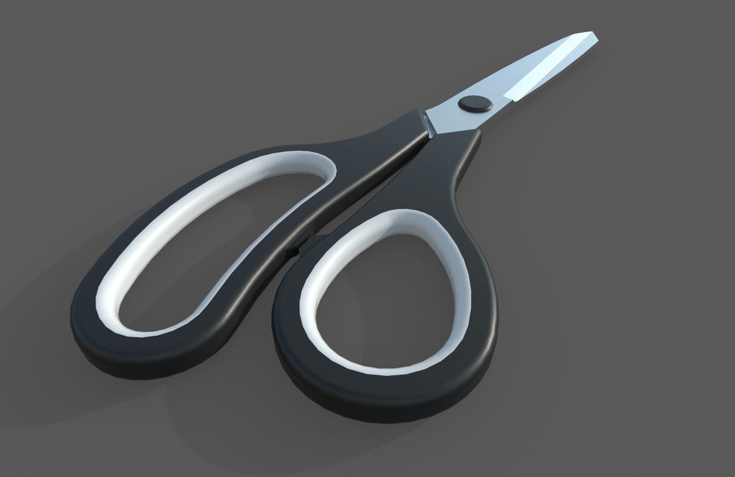 Scissors M1 Low-poly 3D model_22