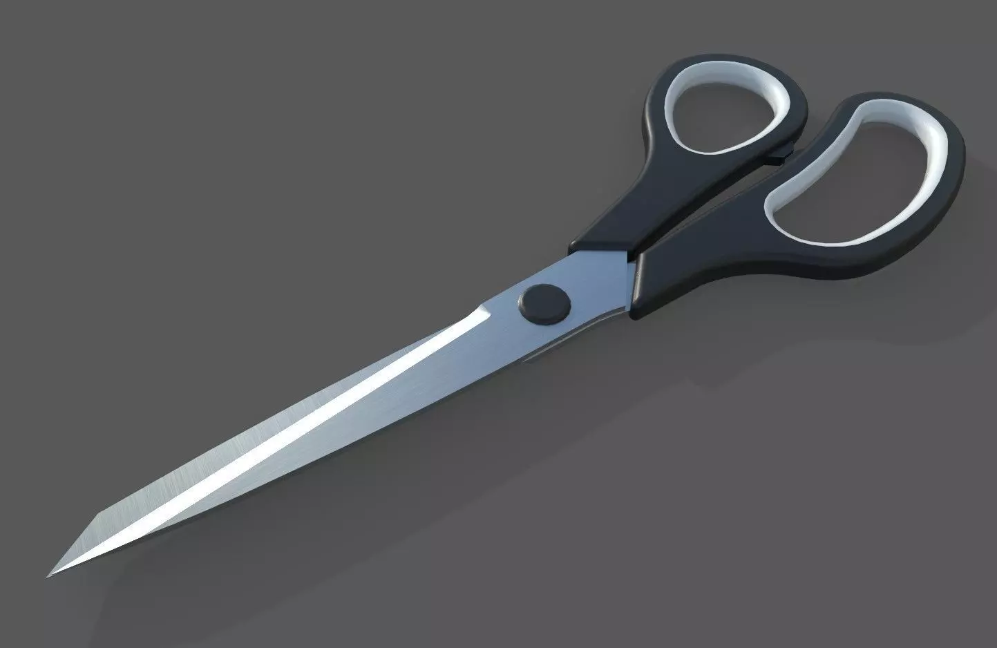 Scissors M1 Low-poly 3D model_0