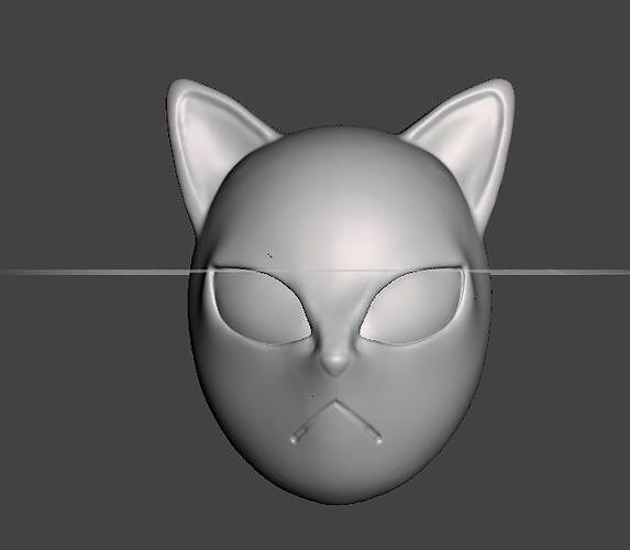 SABITO MASK Free 3D model