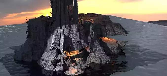 Deep Space facility Elite empire base