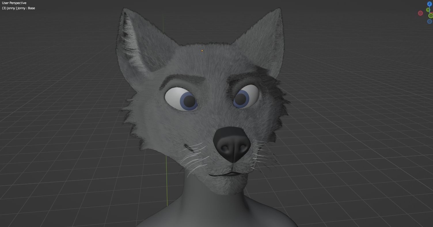 Jonny Anthro Wolf 3D model_88