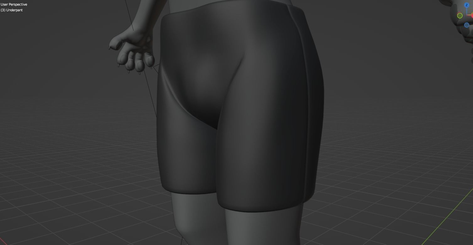 Jonny Anthro Wolf 3D model_71