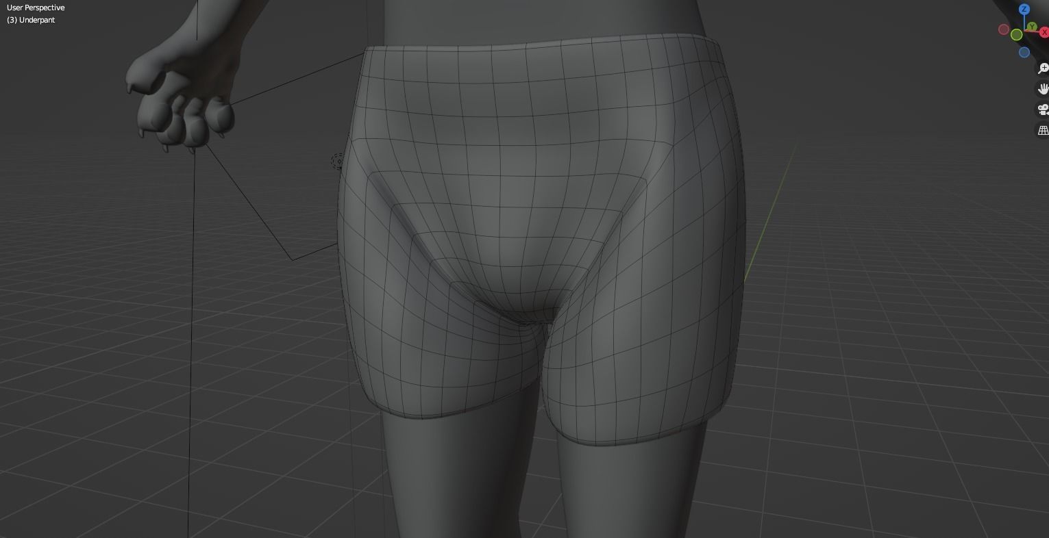 Jonny Anthro Wolf 3D model_69