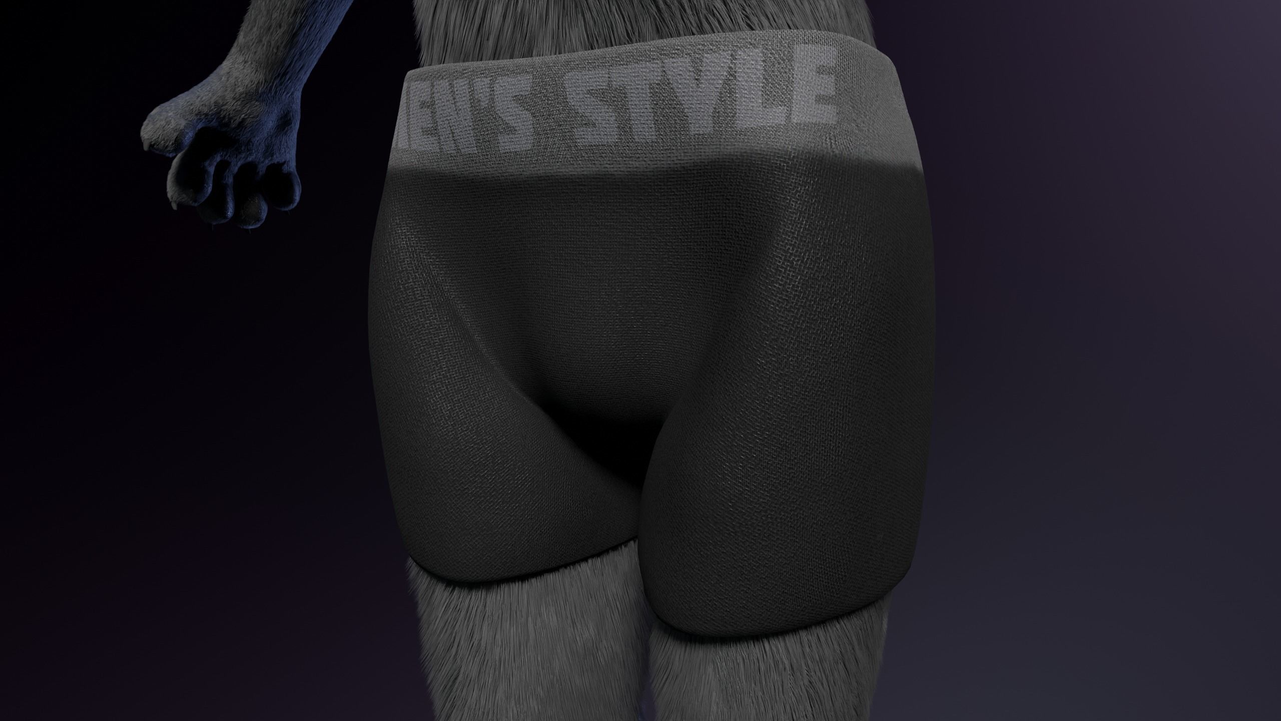 Jonny Anthro Wolf 3D model_24