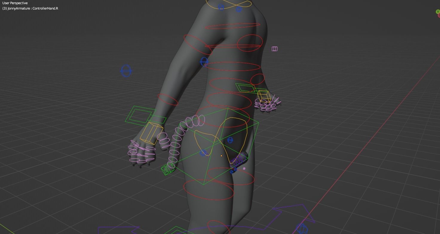 Jonny Anthro Wolf 3D model_40