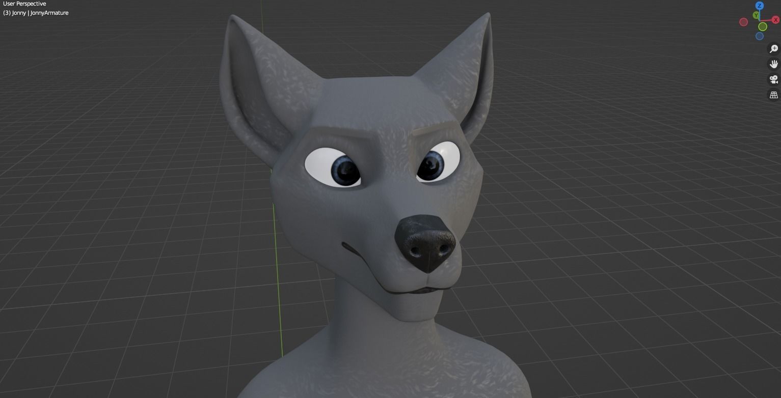 Jonny Anthro Wolf 3D model_48