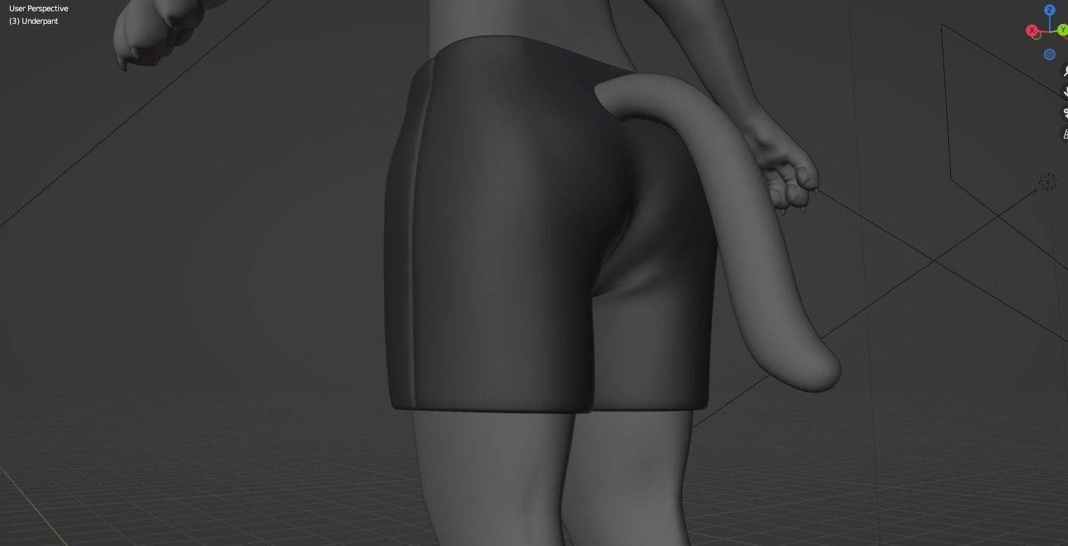 Jonny Anthro Wolf 3D model_72