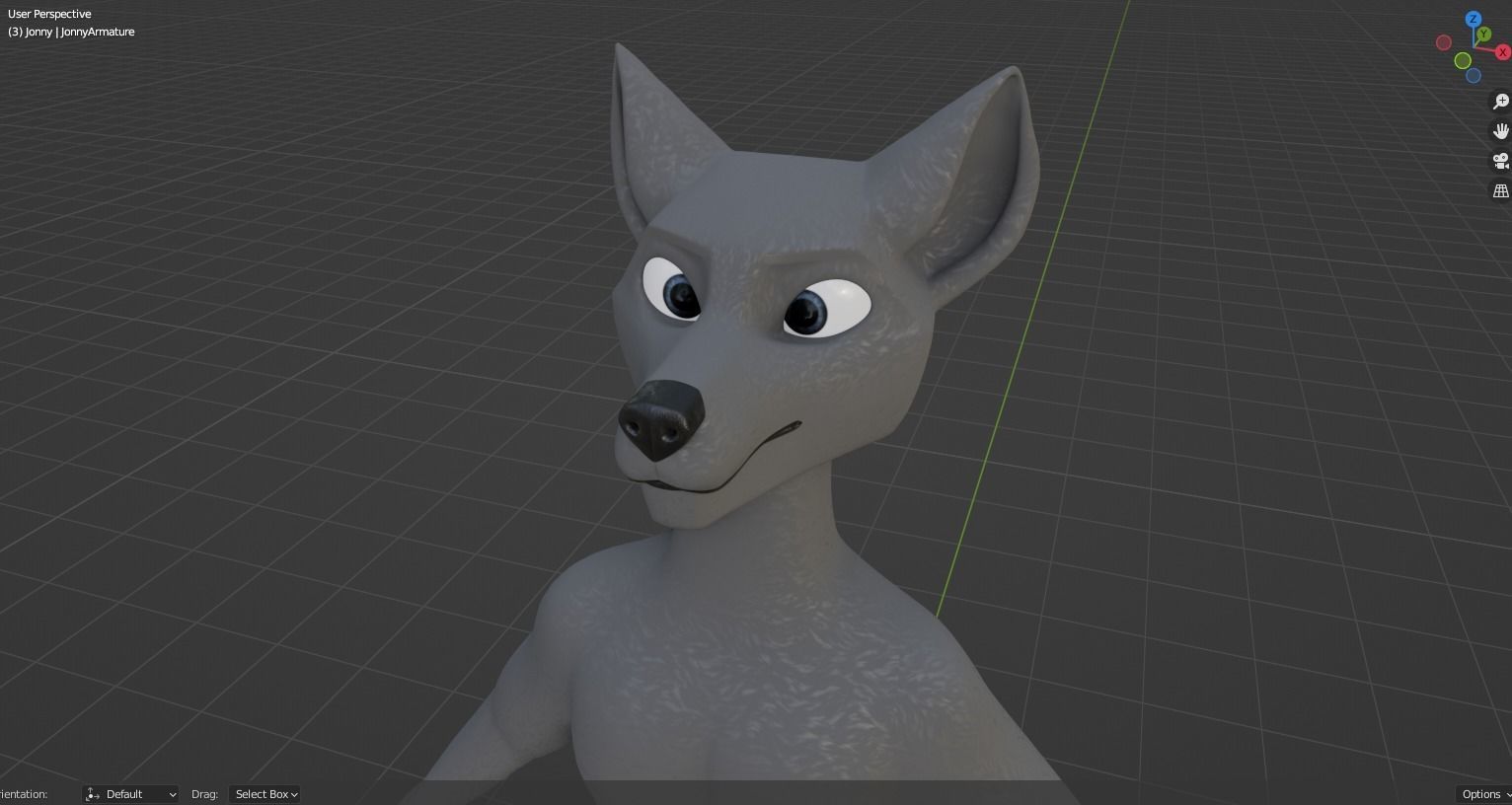 Jonny Anthro Wolf 3D model_49