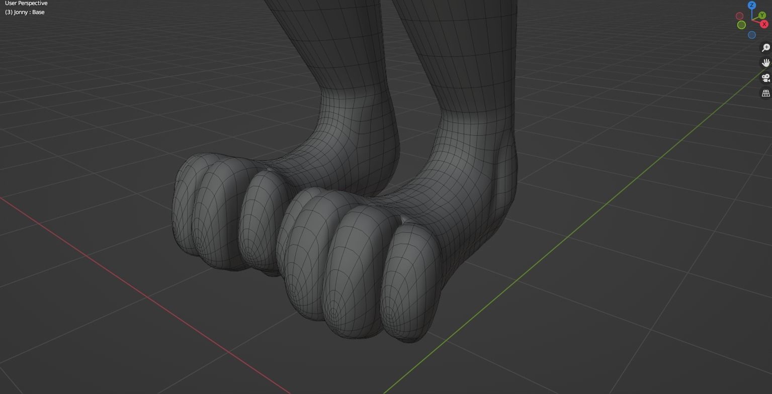 Jonny Anthro Wolf 3D model_65