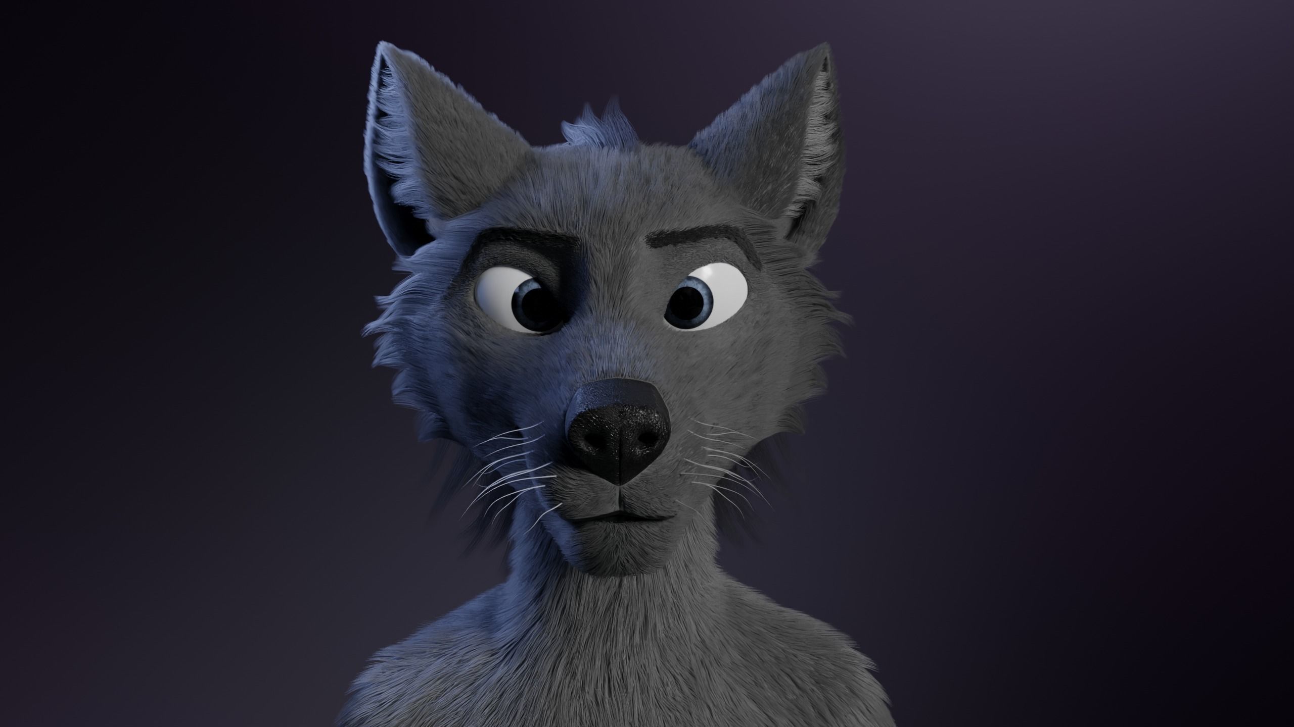 Jonny Anthro Wolf 3D model_3