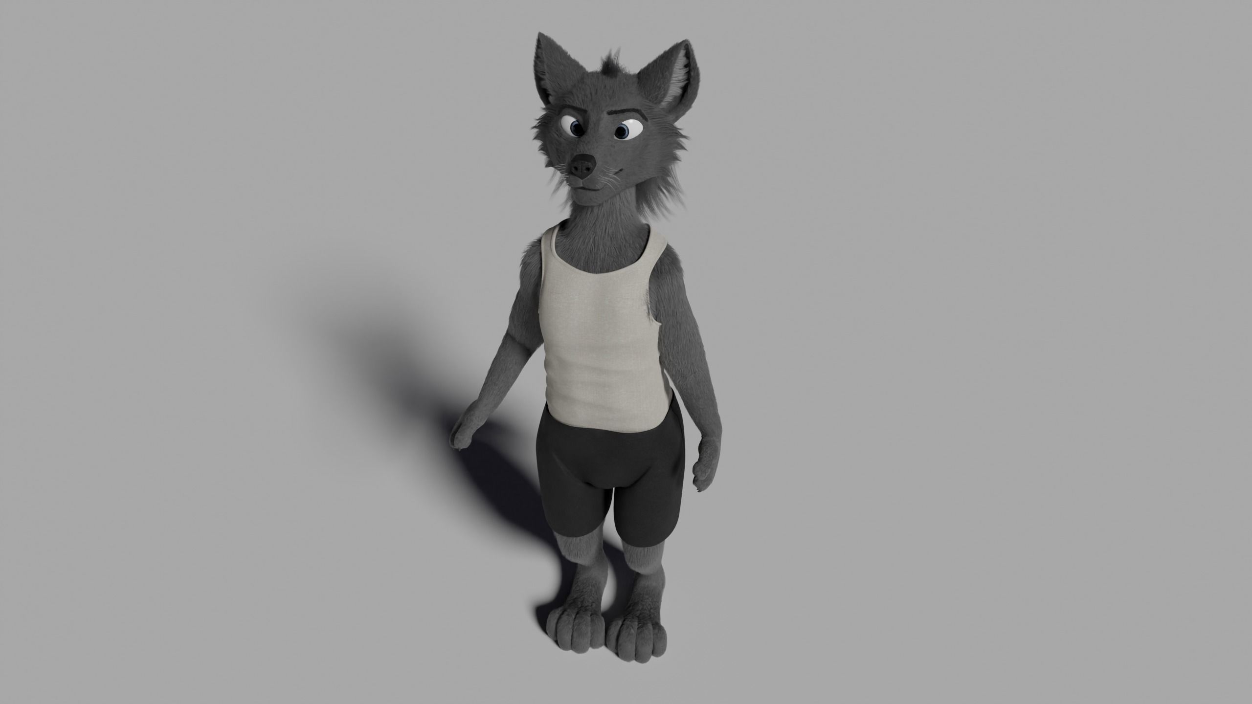 Jonny Anthro Wolf 3D model_37