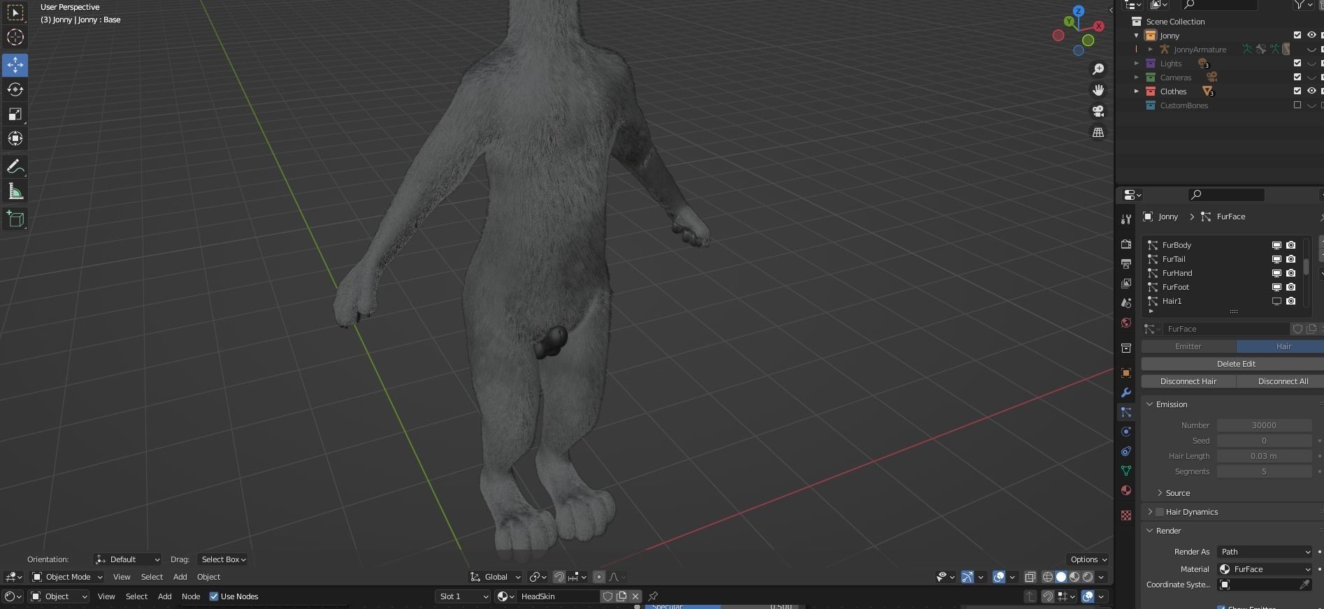 Jonny Anthro Wolf 3D model_90