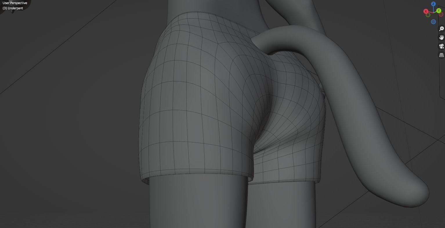 Jonny Anthro Wolf 3D model_70