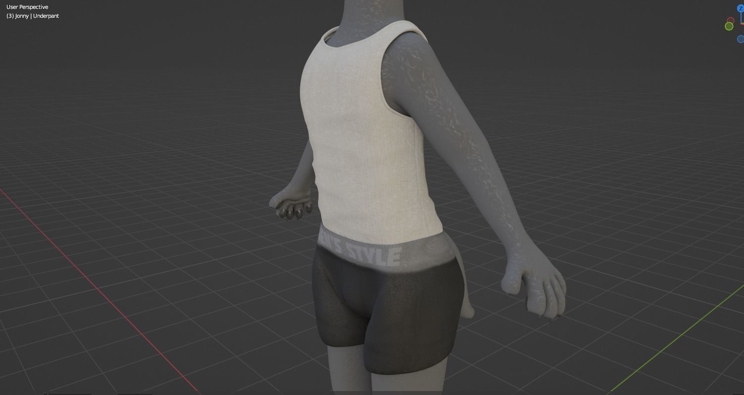 Jonny Anthro Wolf 3D model_77