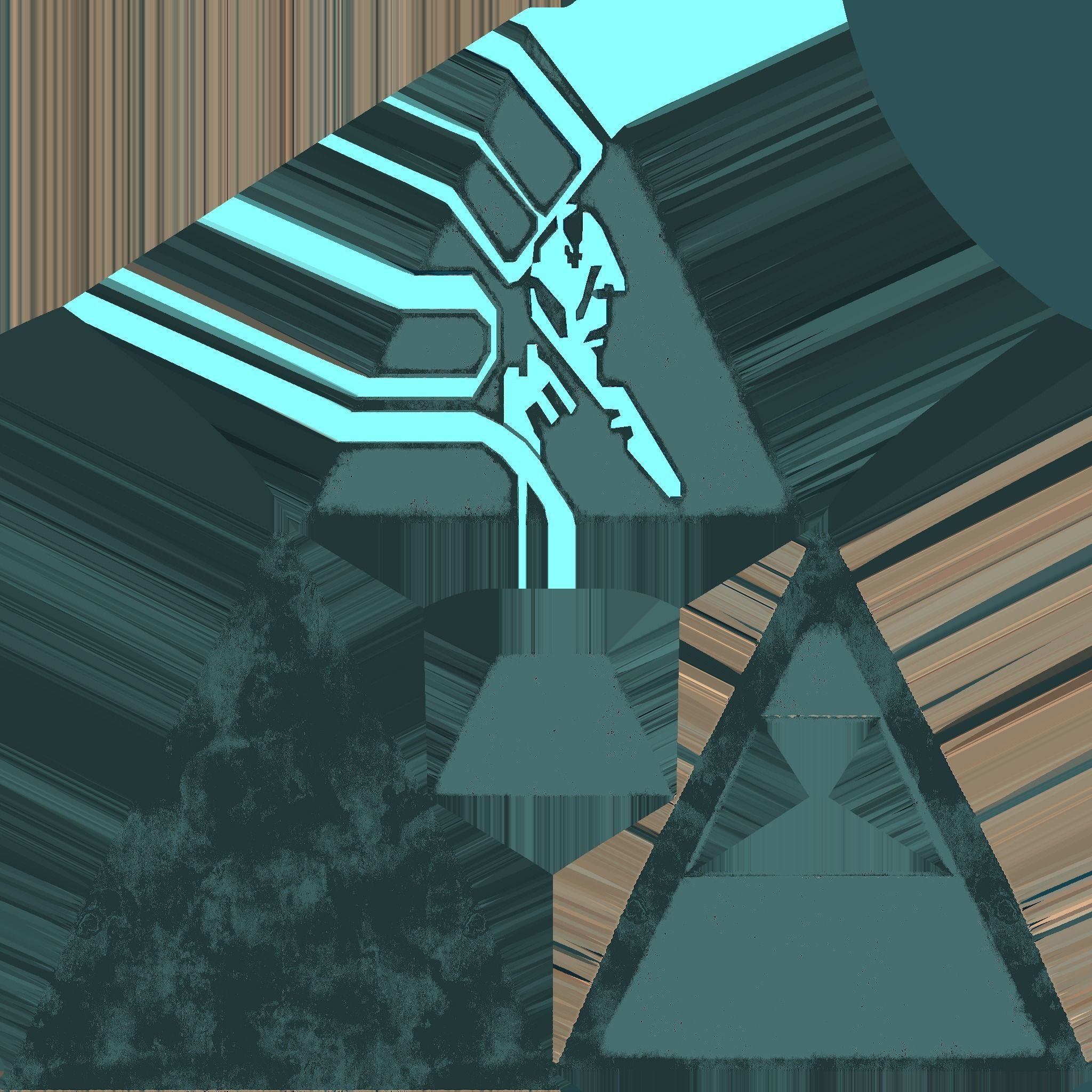 Granum Crowns 3D print model_15